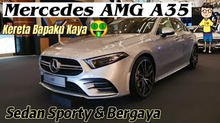 Mercedes AMG A35 Sedan Sporty Berdesup [upl. by Ahsien]