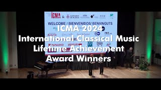 ICMA 2024 PEKINEL DUO LIFETIME ACHIEVEMENT AWARD CEREMONY AND CONCERT [upl. by Ellerrehs]