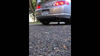 RSX Type S with borla exhaust [upl. by Stilla181]