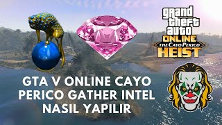 GTA V Online Cayo Perico Gather İntel Nasıl Yapılır [upl. by Elspet912]