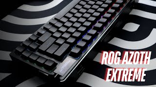 Keyboard of the Year  New ASUS ROG Azoth EXTREME Review Filipino [upl. by Bein]