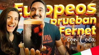 Italianos Probando Fernet con Coca 🇮🇹  La Historia del Fernet entre Italia y Argentina [upl. by Parette910]