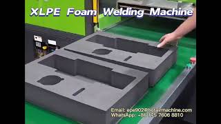 XLPE Foam Welding Machine  Crosslinked PE Foam Welding Machine [upl. by Field]