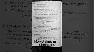 BSC Chemistry Homolytic and heterolytic fission [upl. by Cully]