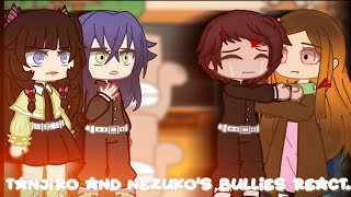 °•Tanjiro and Nezukos Bullies React To Them No ships  𝑪𝒐𝒇𝒇𝒆𝒆 𝑴𝒊𝒍𝒌𝒕𝒆𝒂シ︎ •° [upl. by Nath]