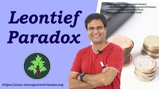 Leontief Paradox in Hindi [upl. by Eyak320]