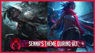 Sennas theme plays during ultimate  Mod preview [upl. by Natassia81]