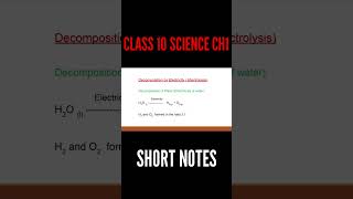 10th Science Ch1 Ncert Notes Rapid Revision shorts viral [upl. by Hollah299]