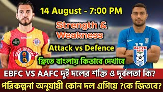 Eastbengal vs Altin Asis ACL 2 🔥শক্তি ও দুর্বলতা কি দুই দলের পরিকল্পনা অনুযায়ী কোন দল এগিয়ে😲 [upl. by Seline793]