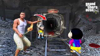 GTA 5  Nobita amp Shinchan Found Anywhere Door Near Franklin House in Gta 5 tamil  Gta 5 mods [upl. by Oramlub595]