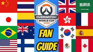 A Fans Guide to the Overwatch World Cup Group Stage analysis format and more [upl. by Yadroc]