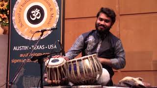 Yashawant Vaishnav  Tabla Solo in Tintal 16 beats  Sept 2018 [upl. by Emirac478]