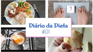 DIÁRIO DA DIETA  O COMEÇO 01 [upl. by Faux]