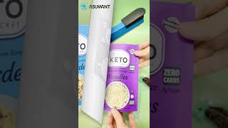 Durable biodegradable customizable ecofriendly food packaging bags  ASUWANT [upl. by Iniffit]