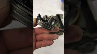 The piston was torn apart The piston from 125cc is jammed major engine repair tuningparts tuning [upl. by Yhtir882]