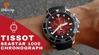 UNBOXING 2020 TISSOT SEASTAR 1000 CHRONOGRAPH T1204171742100 [upl. by Tteraj477]