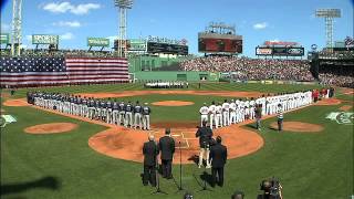 20120413 Boston Pops perform anthem [upl. by Drageruaeb276]