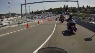 Departing the ferry in Nanaimo Vancouver island BC [upl. by Nomyar485]