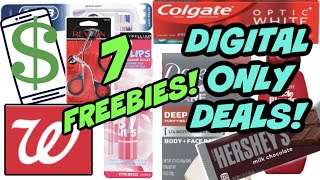 EASY WALGREENS DIGITAL DEALS 912  918  7 FREEBIES [upl. by Hibben482]