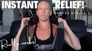 Renpho U Neck 2 Massager Review  Relaxing Neck amp Shoulder Relief [upl. by Sergio]