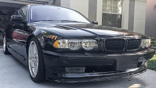 2001 BMW 740iL E38 Restoration Project [upl. by Ardnoel]