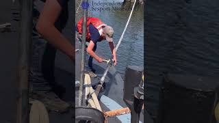 Submarine Becuna Battleship Maintenance w Manny delawareriver battleship philadelphia asmr [upl. by Ashti]