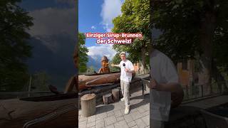 Geheimnisvoller SirupBrunnen 🇨🇭einziger sirup brunnen schweiz geheimtipps freizeit [upl. by Ataynek]