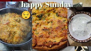 Brunch 🥞 at Sunday 🙂anamtariqvlogs274 [upl. by Arabrab]