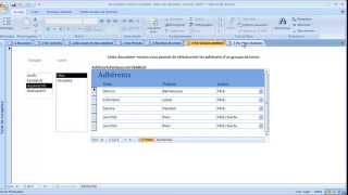 Formulaires de recherche Access sélection simple et rapide [upl. by Ainoet872]