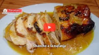 Receta de Chancho a la naranja [upl. by Ward]