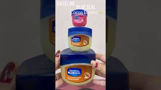 Vaseline blue seal Cocoa butter review Vaseline lip therapy ashortaday ytshorts youtubeshorts [upl. by Hobbie]