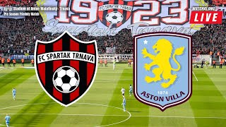 Spartak Trnava vs Aston Villa LIVE Watch Along with A View From The Stands [upl. by Shaw676]