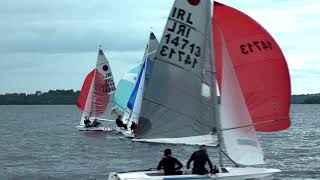 Fireballs at the 2022 Fireball Worlds Venue LDYC Dromineer Ireland [upl. by Nudnarb]