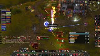 WoW Classic SoD level 60 protection warrior pvp Arathi Basin 9 [upl. by Laura]