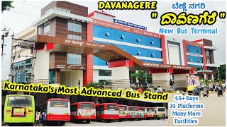 New Bus Terminal DAVANAGERE🔥Very Spacious amp Advanced Facilities bussid bus travel volvo ksrtc [upl. by Alexandros]