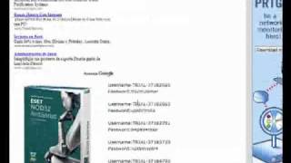 eset nod32 username and password [upl. by Maddocks]