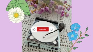 Diy vinyl player ✨💿 diy craft cute aesthetic artist cdplayer music like share subscribe [upl. by Jacob]