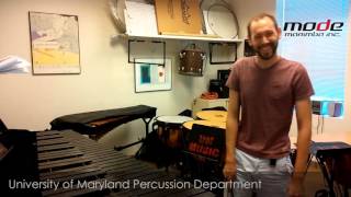 Mode Marimba visits University of Maryland [upl. by Acimaj]