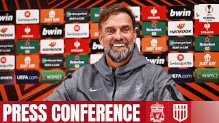 Alisson amp Jota injury update  Liverpool vs LASK  Klopp amp Gakpo Press Conference [upl. by Dovev]