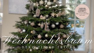 Weihnachtsbaum schmücken 🌲Christbaum dekorieren 🌲Christbaumschmuck [upl. by Uaerraj]