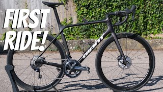 2021 Giant TCR Advanced Pro 1 Disc FIRST RIDE IMPRESSIONS [upl. by Acirdna448]