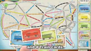 Tutoriel pour Ticket to Ride Pocket French [upl. by Moscow499]