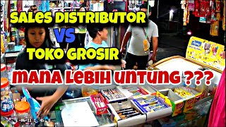 Belanja Kebutuhan Warung Sembako ke Sales Distributor vs Toko Grosir Mana Lebih Untung [upl. by Yttam735]