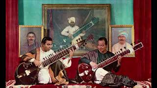 Ustad Vilayat Khan sitar amp Ustad Imrat Khan surbahar  Raga Ahir Bhairav live [upl. by Sacram]