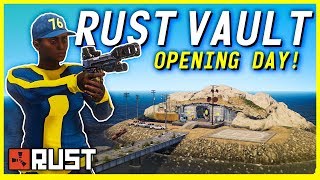 Recruiting ROLEPLAYERS to our VAULT HOTEL  Rust Shop Series E1 [upl. by Nonie]