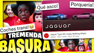 Jaguar presenta OFICIALMENTE su nuevo coche y es DESTRUIDO EN REDES 🤣 [upl. by Annelak]