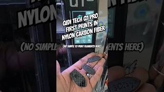 Qidi Tech Q1 Pro First Prints in PACF 3dprinting qidi q1pro 3dprinter carbonfiber nylon [upl. by Ahsiaa]