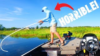 Fishing The HARDEST Lake In CENTRAL Florida Horrible [upl. by Florine381]