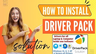 how to install driver pack solution online in windows 10  Install All Missing Driver [upl. by Nylecsoj]