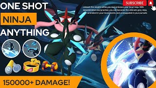 Greninja Pokemon Unite Gameplay Unbeatable Master Meta Build Revealed  Unleash Greninjas Power [upl. by Ecinhoj]